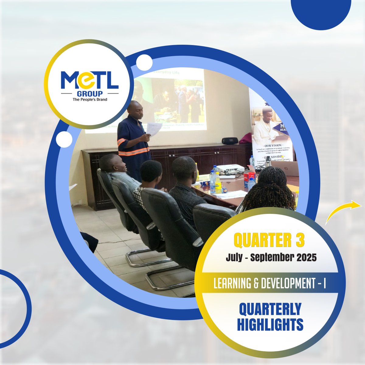 MeTL_Group's tweet image. This quarter, we delivered focused, high-impact trainings across our units, strengthening leadership, sharpening essential skills, and reinforcing the safety and culture that keep our teams moving forward.

Here are moments from our Q3 L &amp;amp; D journey

#LearningAndDevelopment