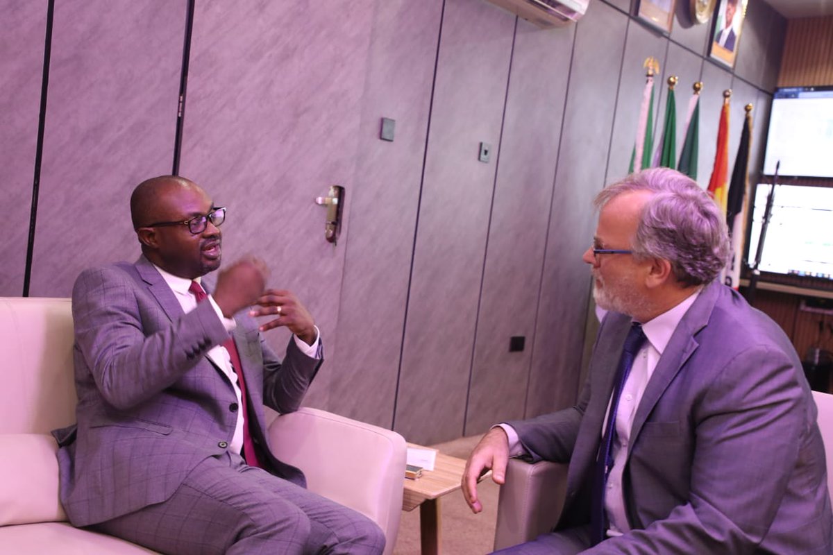 voiceofnigeria's tweet photo. The Minister of Interior, Dr Olubunmi Tunji-Ojo @BTOofficial, has reaffirmed Nigeria’s commitment to strengthening ties with Hungary and advancing its digital visa transformation. 

#Nigeria #Hungary #Diplomacy #DigitalReform https://t.co/Ns9MW23o1J