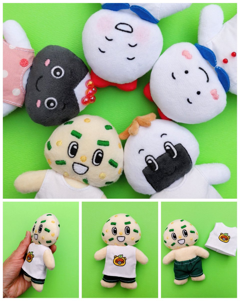 たぬきむすびくんのぬいぐるみを作りました☺️🍙💕たぬきむすびくんの具はネギと天かす💚まゆげがネギなのがかわいい🤭名古屋ハンドメイドマルシェに持っていく予定です✨かとうのおにぎりは2026/1/31のみ出店します😌
#12月になったのでフォロワーさんに自己紹介しようぜ #ぬいぐるみ #おにぎり