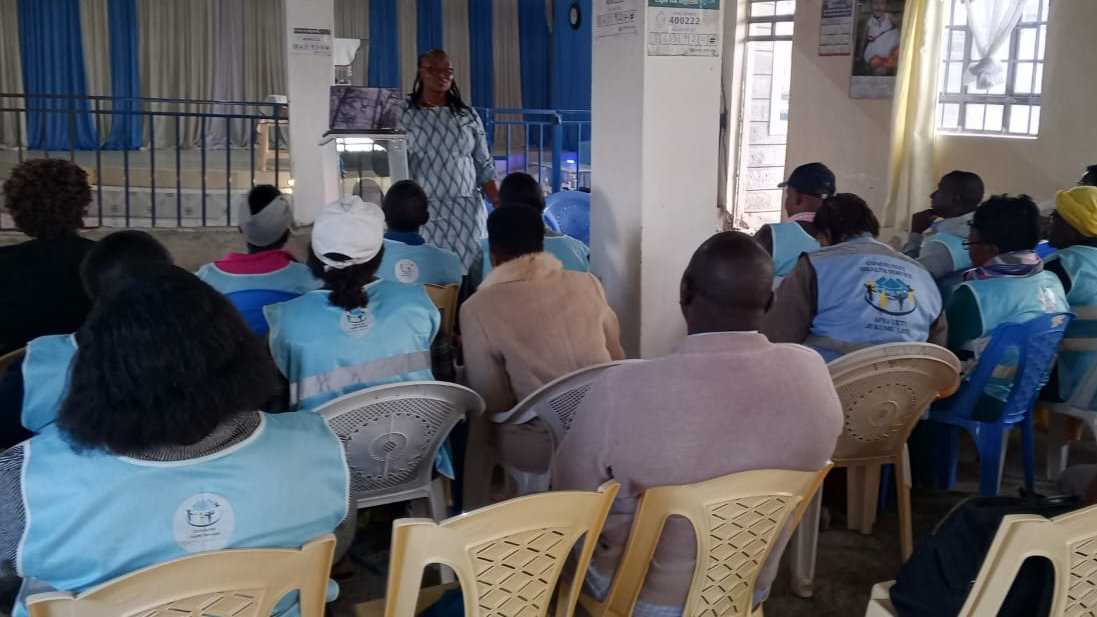CancerProgramKE's tweet image. This week, CHP training on women’s cancers under the Afya Dada initiative is underway in Machakos County.
Empowering CHPs with knowledge and skills is key to strengthening early detection, promoting timely care, and building healthier communities.
#ZuiaCancer