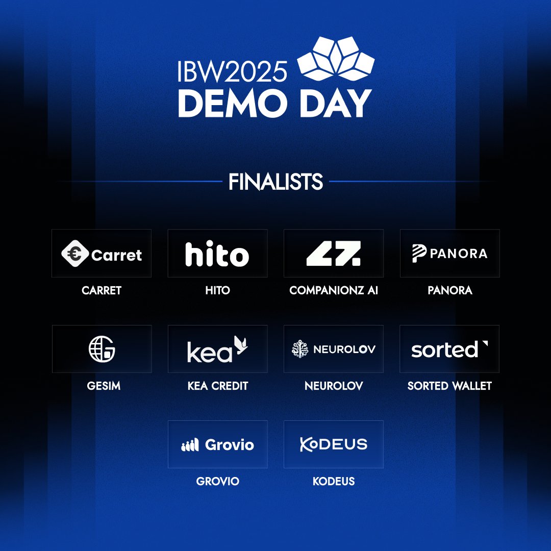 IBWofficial's tweet image. Meet the finalists taking the stage at IBW Demo Day 2025.  

Bold ideas, real products, and $250K up for grabs.  This is what India’s next Web3 wave looks like.