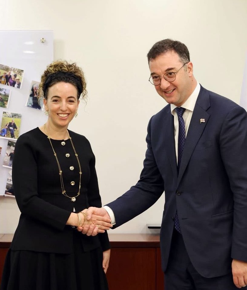 Had an interesting meeting with 🇮🇱 Minister of Environmental Protection <a href="/iditsilman/">Idit Silman - עידית סילמן</a>. Discussed the challenges of climate change, which affects the social, economic, and security sectors of all countries