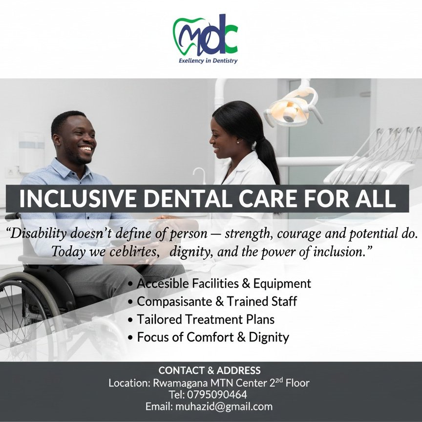 Disability doesn’t define a person _strength, courage, and potential do. Today we celebrate abilities, dignity, and the power of inclusion.
#excellencyInDentistry
#InternationalDayofPeopleWithDisability