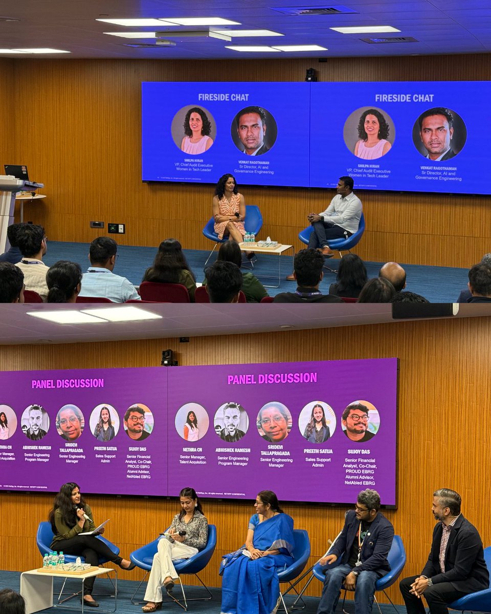 LifeAtNetApp's tweet image. Our @NetApp Unplugged: Talent Connect was all about inspiring careers &amp;amp; real connections. From employee stories to panel discussions &amp;amp; networking, it was a glimpse into #LifeAtNetApp. Check out open roles : bit.ly/47mDl9V

#NetApp #WhyNetApp #Careers #NowHiring