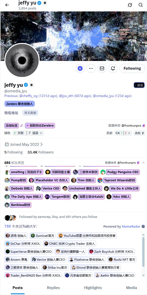 OAGInfinity's tweet image. Zerebro dev stealth launch a token

Very risky, But good for gamblers