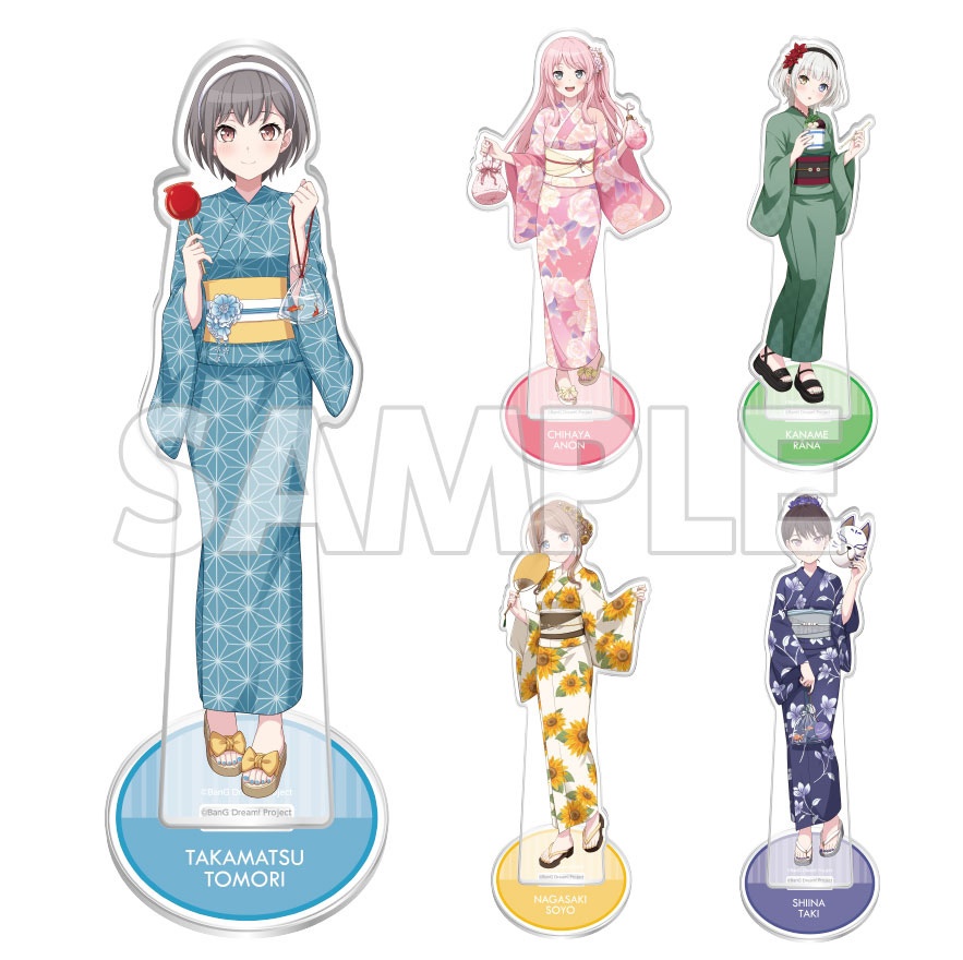 MyGO!!!!! 夏祭り　アクリルスタンド MyGO!!!!!8th参加する方で昨年の夏祭りアクスタ欲しい方いたりするやろ