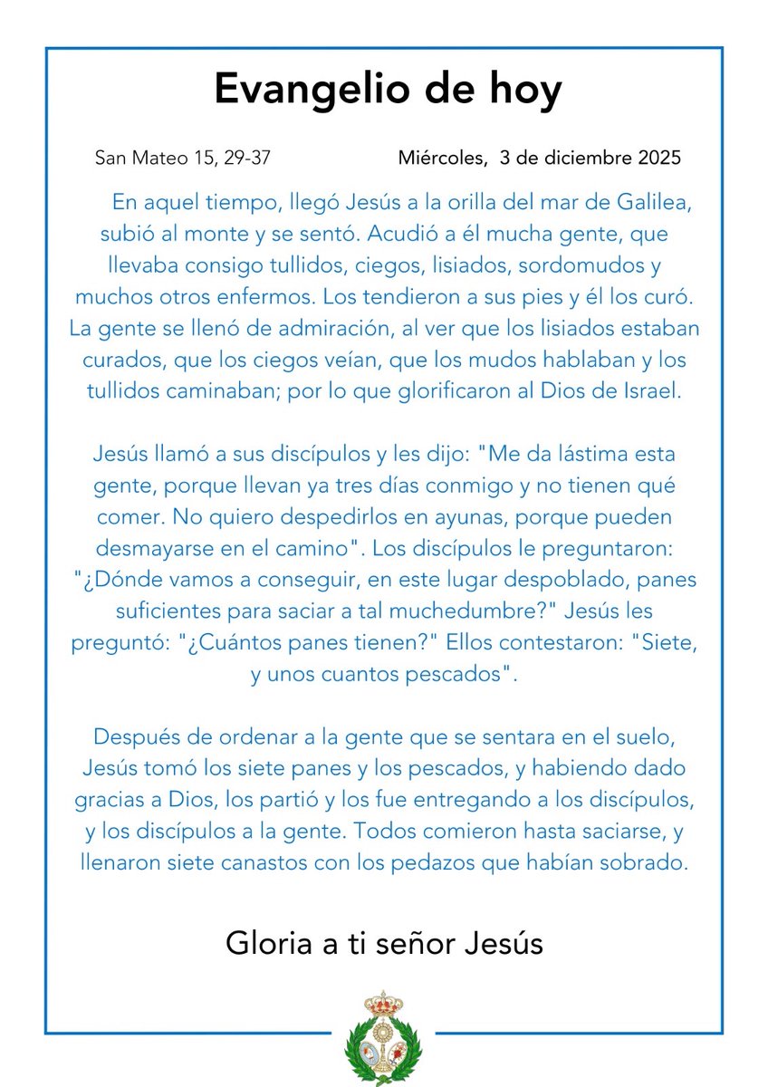 ✝️ EvangelioDeHoy, 📜San Marcos {15, 29-37)Puedes leerlo al completo deslizando ➡️ 

#SoydelaHiniesta 
#LaEstrellaSublime