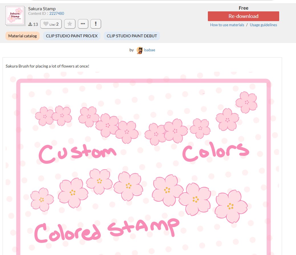 isabaeart's tweet image. I dont know what im doing but im making CSP brushes now??? Link down below V