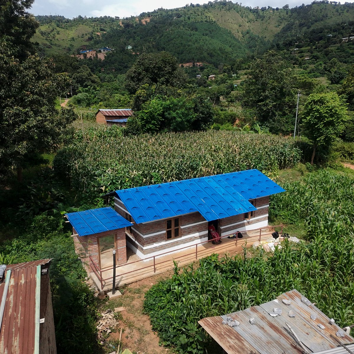 Meet Chandramaya, whose new accessible home, made with rat trap bond masonry, in Panchkhal is a reminder that safe and adequate housing must work for everyone, including persons with disabilities. Accessible housing is a foundation for a just and resilient future. #IDPD2025