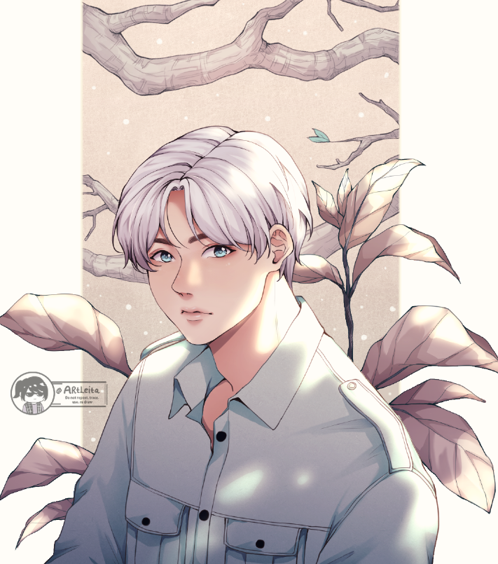 Flouna kalau rambutnya dicat putih dan pakai kontak lens berwarna
(iseng)