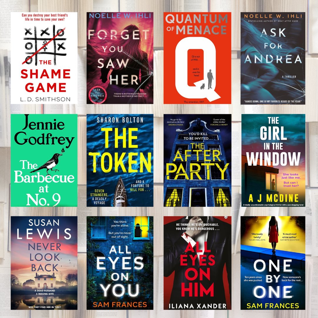 shonaholmes23's tweet image. 📚NOVEMBER READS📚

Another month where I managed to fit in 12 books but life got in the way a little, starting to listen to some audiobooks on the daily dog walk has definitely helped though!👍

🔗 Full Reviews in 🧵 below

#BookTwitter #Bookblogger