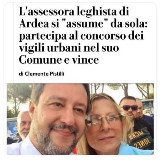 Per non dimenticare cos'è la Lega 
Maa... Dell'assessora #leghista che si è AUTOASSUNTA, non parla nessuno?
#legaladrona #legapoltrona