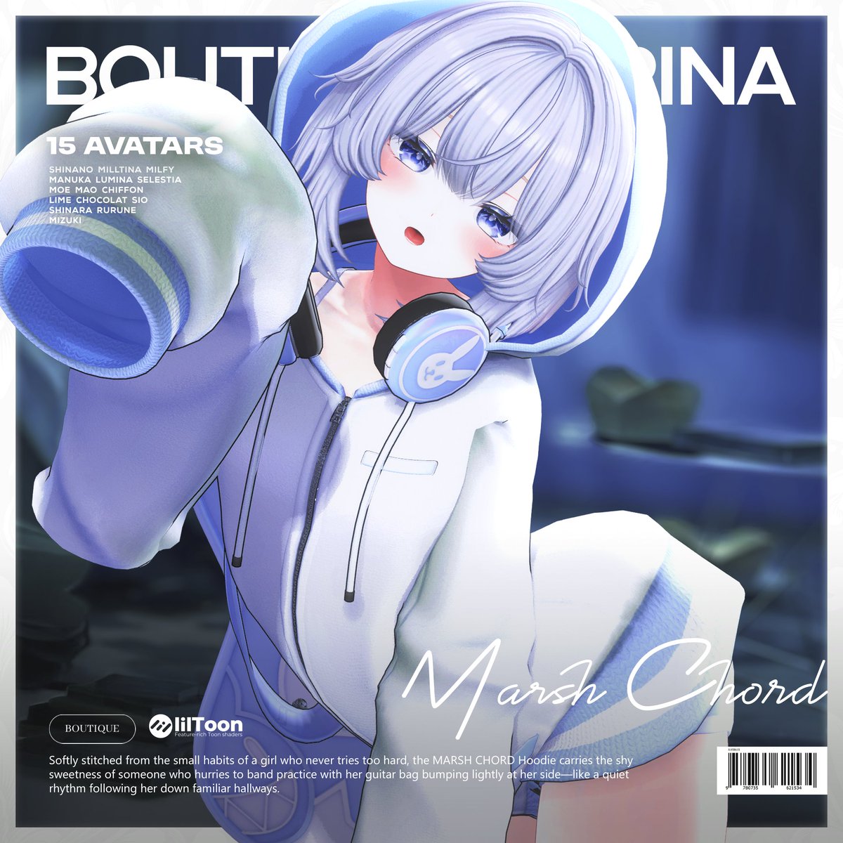 🎧 新作フーディー「Marsh Chord」制作中…

かわいさと上品なセクシーさを両立したシルエットに、
バッグやヘッドホンなどの小物でさらにエッジを添えた一着です。

完成版では、細部までこだわったデザインをお楽しみいただけます。お待ちくださいませ。