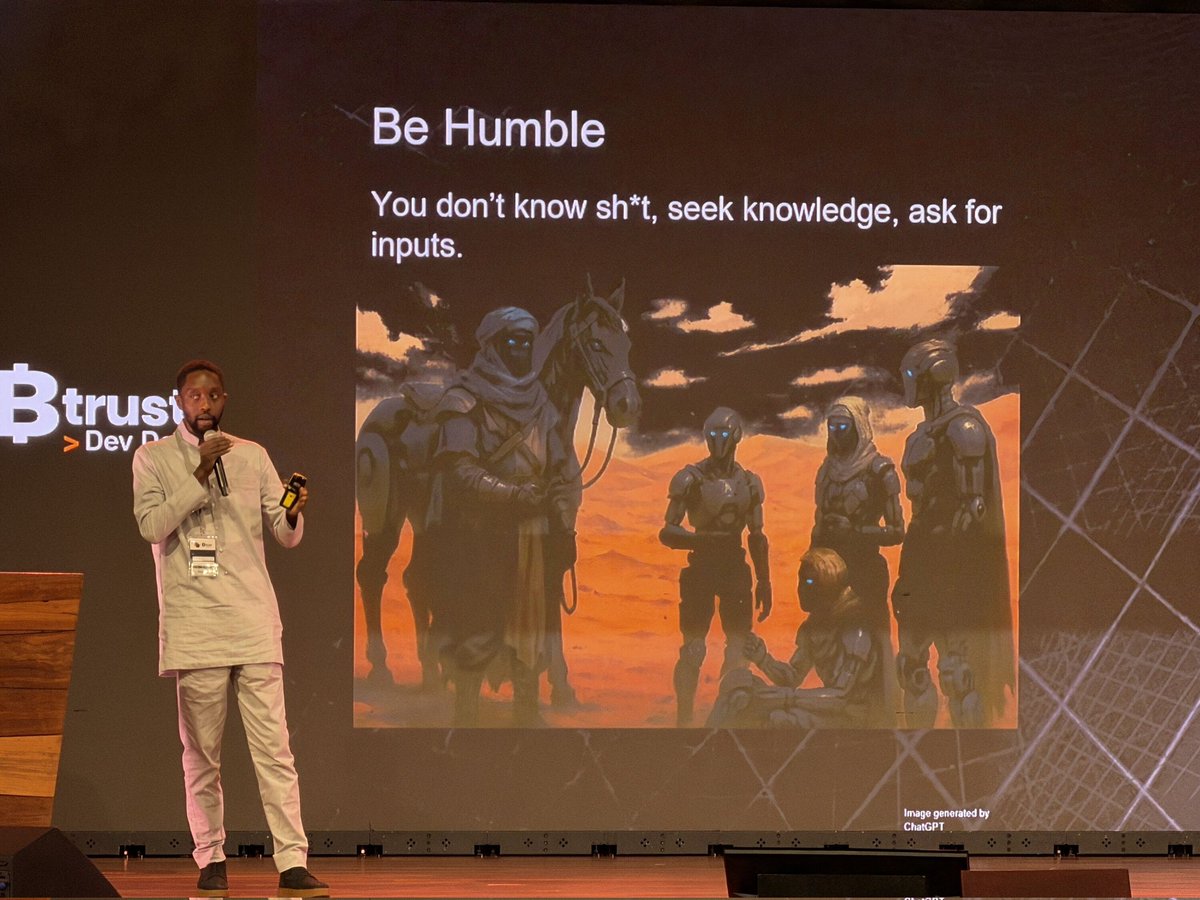 bitdevsgtga's tweet image. 🔥 @bitdevsgtga  was represented at #BtrustDeveloperDay  by @btrust_builders ,  a powerful day of learning, sharing, and connecting with FOSS devs from Africa, LATAM &amp;amp; Asia.
Inspired to build the first FOSS solutions made in Burundi🇧🇮
#BitDevsGitega #Btrust #FOSS #Bitcoin