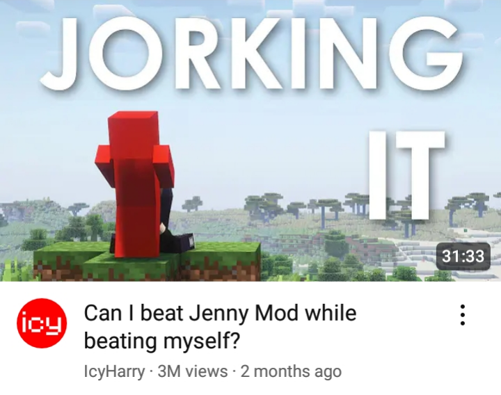 What the fuck did YouTube recommended me