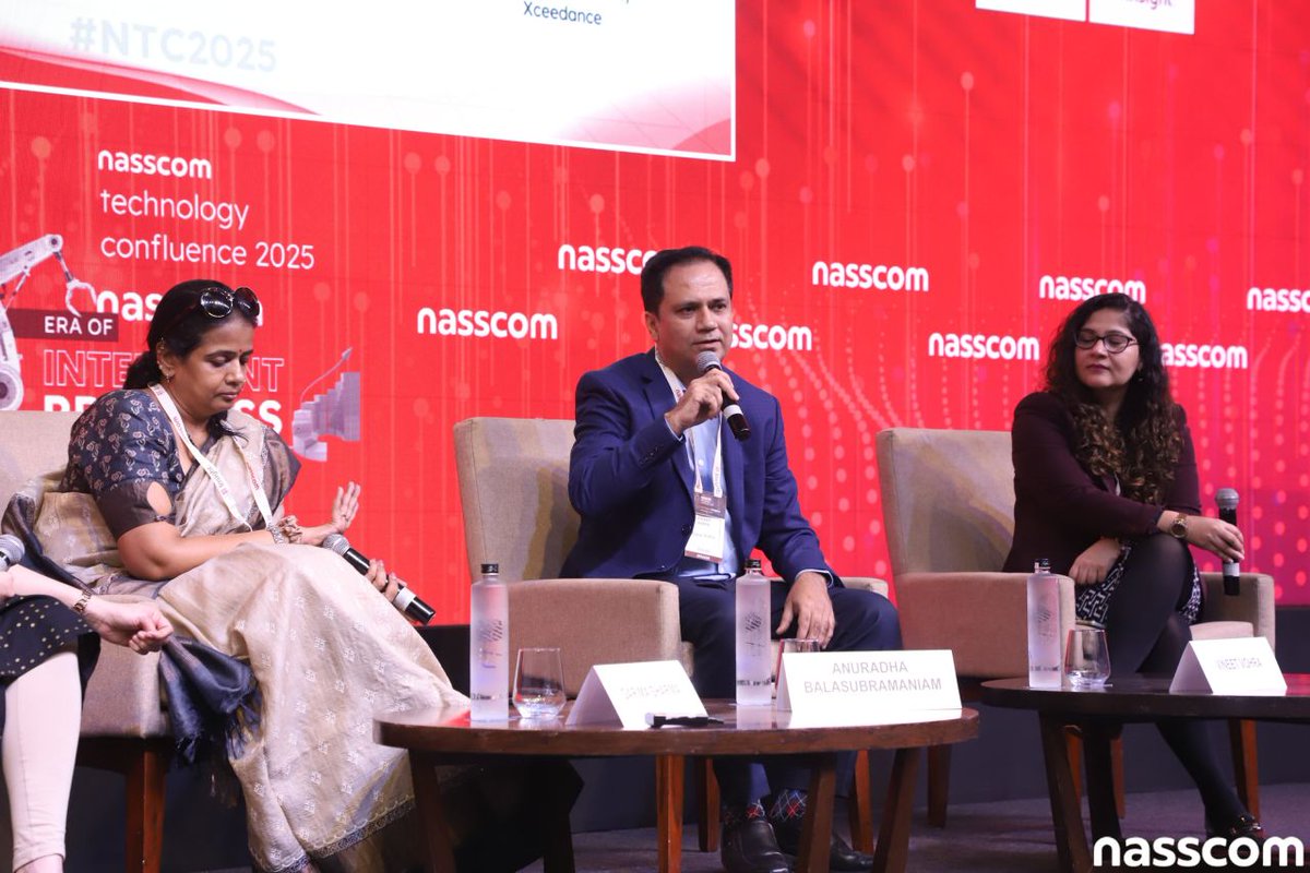 Recently, Vineet Vohra, VP, Software Engineering, Ciena, spoke at <a href="/nasscom/">nasscom</a> Technology Confluence (NTC) 2025 on panel “80:20: Redefining Workforce in the Era of Agents.” The session sparked meaningful discussions on how #AI and #IntelligentAgents are reshaping the #FutureOfWork.