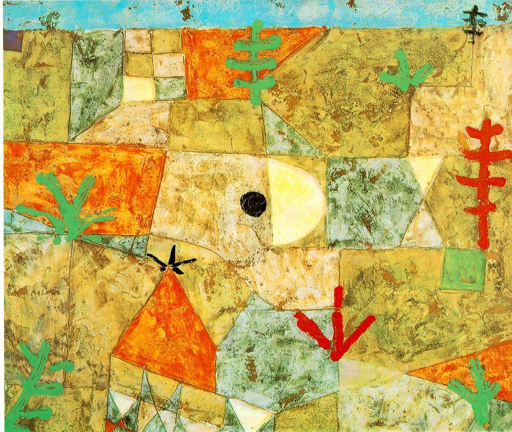 Southern gardens #artbots #klee