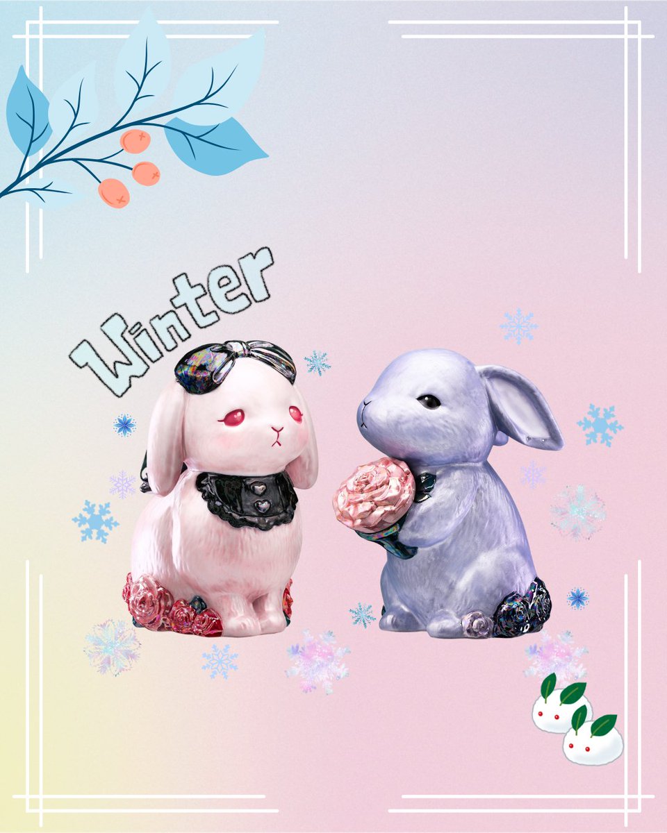 Flower Rabbits Decanter フラワーラビッツデキャンタ (@frd0907