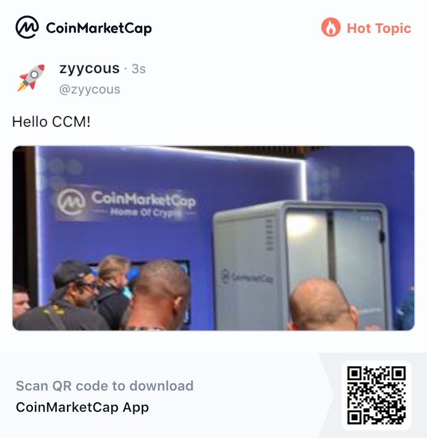 NWNLabs's tweet photo. zyycous Replied to the topic: Binance Blockchain Week 2025 is back bigger and bolder with top voices, big insights and surprises. What is your top BBW highlight?
What's your top BBW highlight? Binance Blockchain Week is LIVE 👇
@CoinMarkCap 🚀 https://t.co/PWcvXJ9KEh https://t.co/p2KXZEpNZD