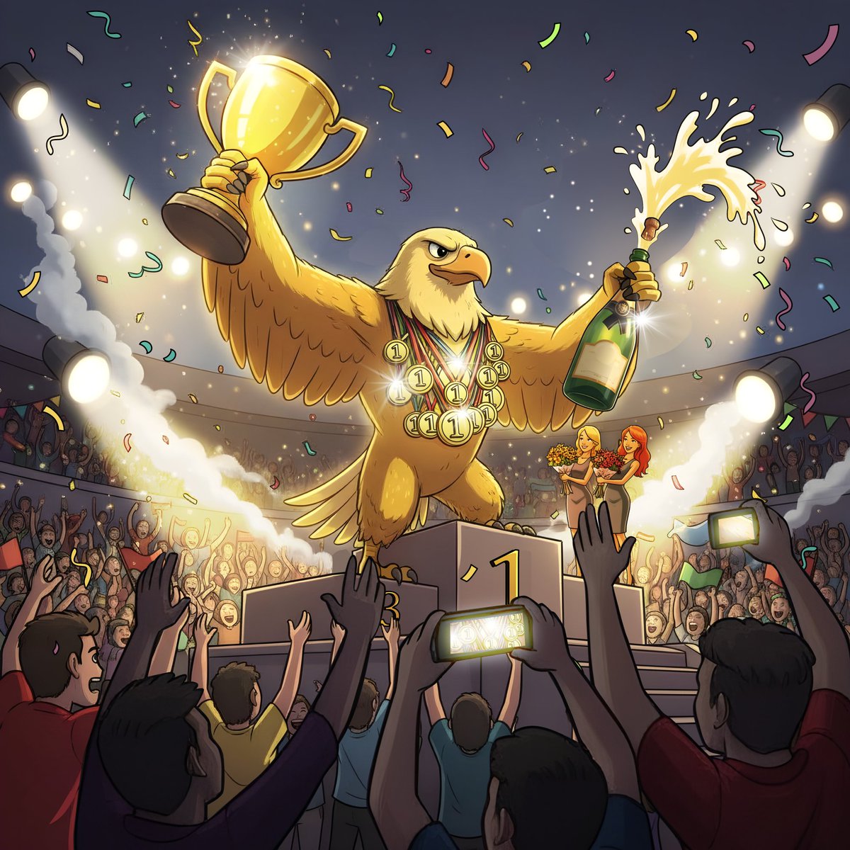 We're just getting started...

Let the eagle fly 🦅