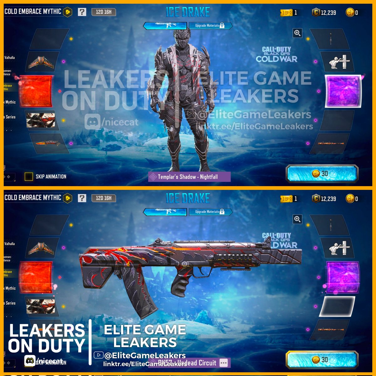 EliteGameLeaker's tweet image. Season 11 New Lucky Draw
Not available fully

Follow And retweet:)

There are some draws still not available.

#CoDMobile #Callofdutymobile #CoDM

@LeakersOnDuty