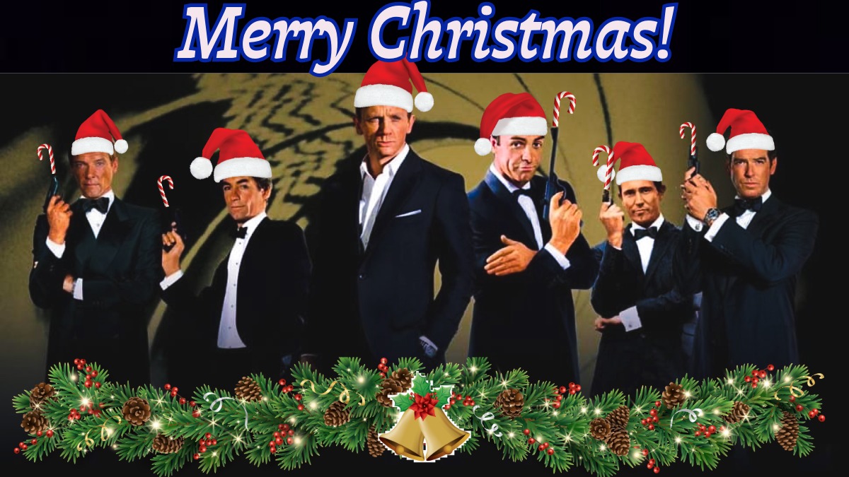 Storm_Chaser_Z's tweet image. To all those who celebrate, I wish you a very Merry Christmas!🎄

May your holiday be filled with joy, peace and serenity!
....and maybe some Bond, James Bond as well? 

#JamesBond #MerryChristmas #Christmas2025