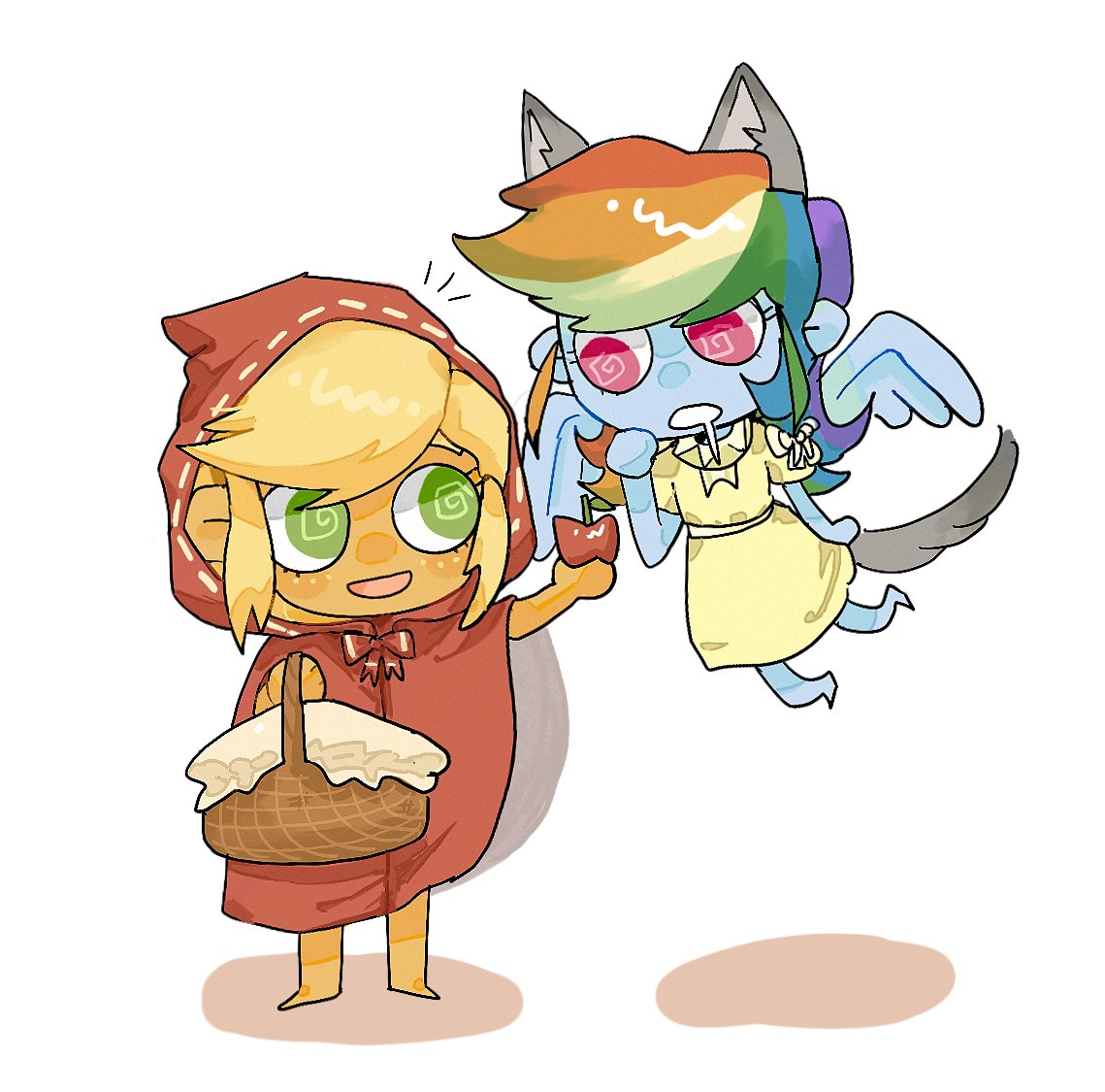 ＃appledash
＃dashapple
＃虹林檎
无差🍎🌈🍎