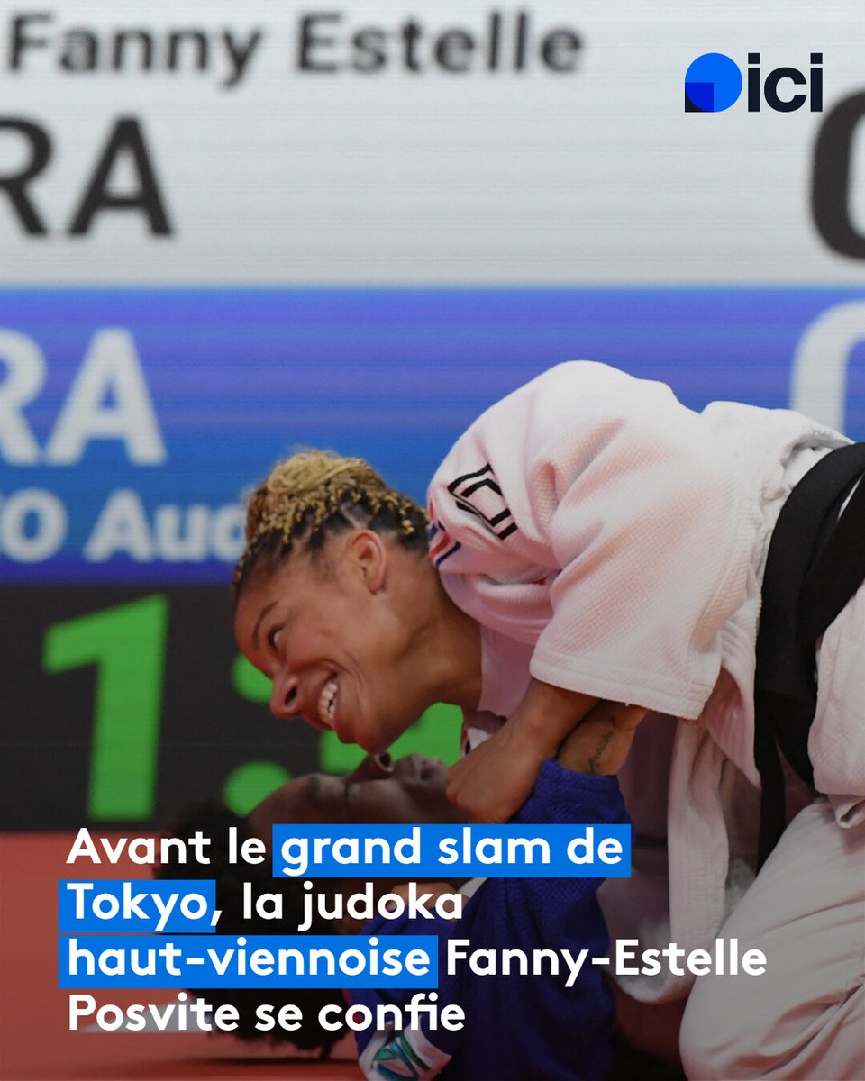 🎙️"C'est vraiment avec beaucoup d'optimisme que je me mets en route tranquillement vers mon objectif, les Jeux de Los Angeles"
🥋 Fanny-Estelle Posvite revient sur son année...très mouvementée !
➡️ l.ici.fr/8r7