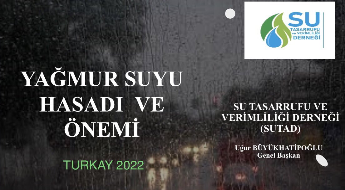 Su Tasarrufu ve Verimliliği Derneği tweet media