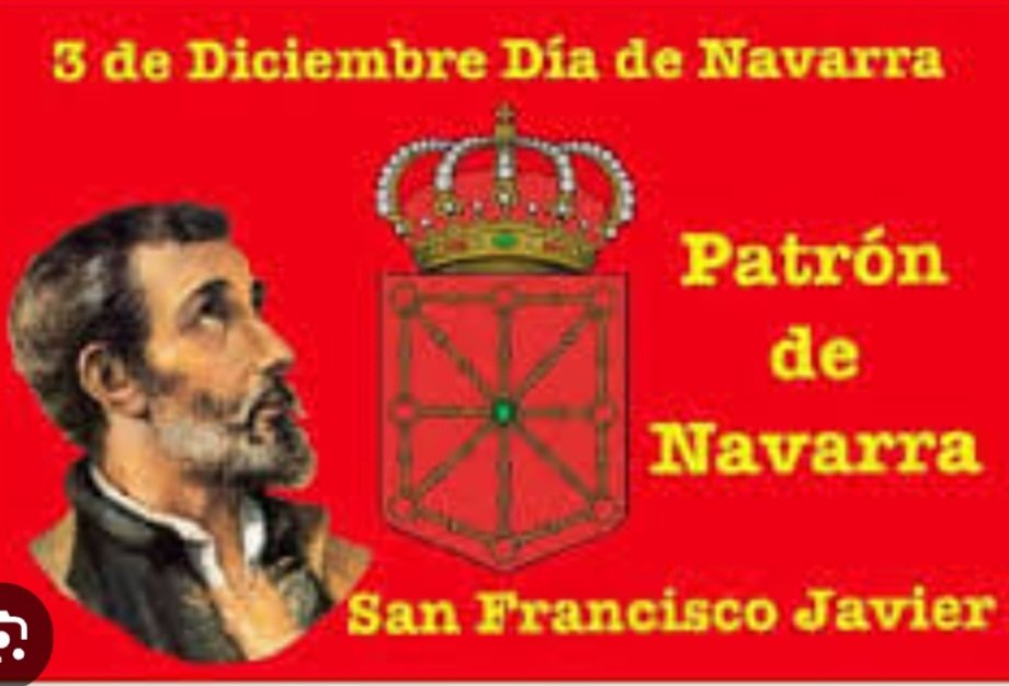 Aloigaar's tweet image. #Navarra #SanFranciscoJavier #Patrón 
Feliz día de Navarra.