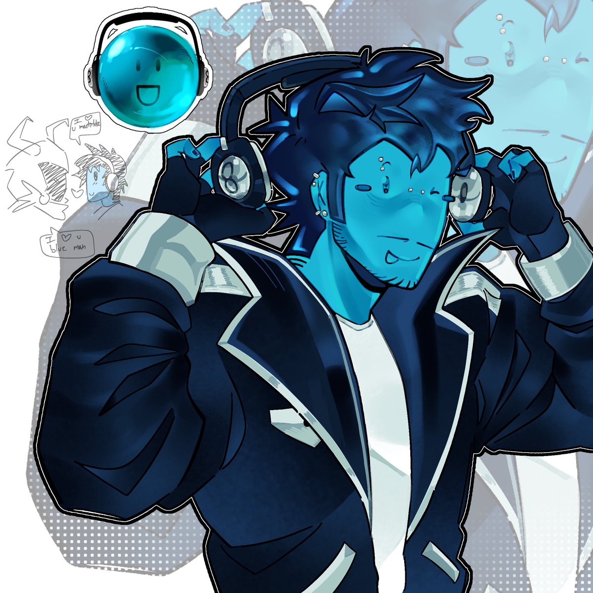 Guestosterone's tweet image. i like him becase he is blue #dued1 #duedluke #robloxdevs