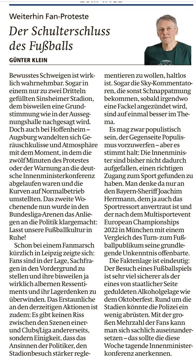 Joachim Herrmann. Politiker. Abgehoben. Fehlende Expertise. Kontakt zu den Menschen verloren. Beispiel gefällig? Here we go. PS: Danke Günter. 👏🏼👏🏼👏🏼👏🏼 #CSU #Herrmann #Fanproteste <a href="/guek62/">Günter Klein</a>
