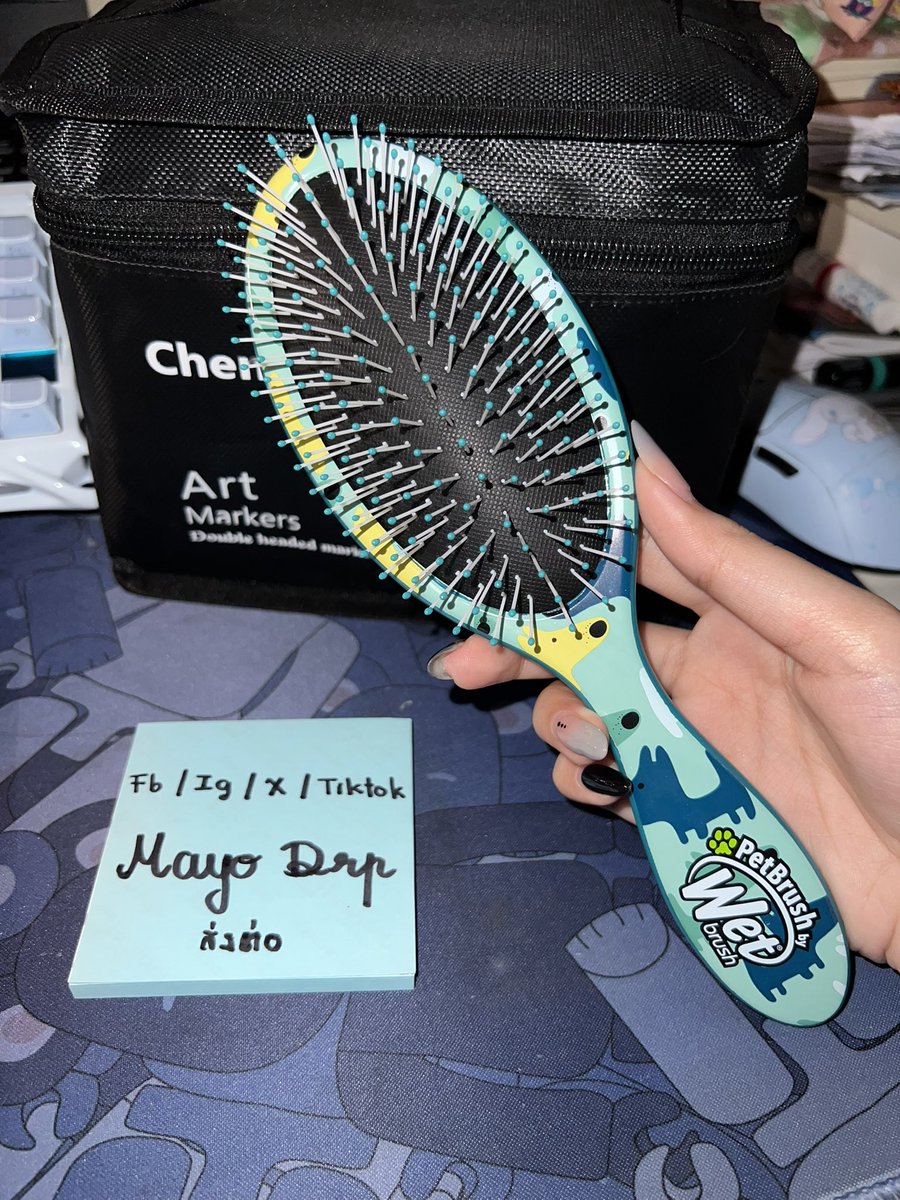 RWD1311's tweet photo. ส่งต่อ Wet Brush Pet 🐾 อันใหญ่❗️
ใช้ไปแค่ 2-3 ครั้ง 250.- ค้าบบบบ 
#ส่วต่อหวี #ส่งต่อwetbrush #ส่งต่อของใช้ #ส่งต่อ https://t.co/JtGPp2Jq83