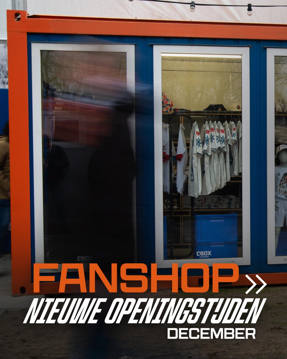 telstar1963nv's tweet image. 𝐎𝐩𝐞𝐧𝐢𝐧𝐠𝐬𝐭𝐢𝐣𝐝𝐞𝐧 𝐟𝐚𝐧𝐬𝐡𝐨𝐩 𝐝𝐞𝐜𝐞𝐦𝐛𝐞𝐫 

Haal op deze dagen je cadeaus voor onder de boom! 🎄🎁

#WitteLeeuwen