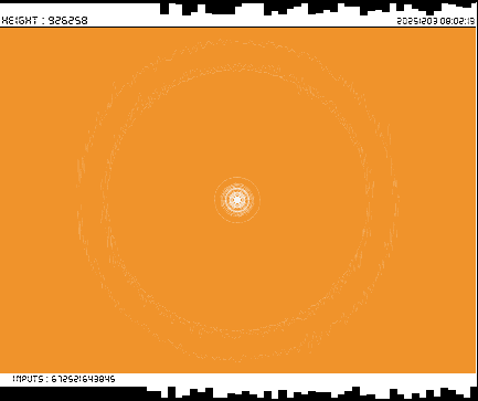 r_topisto's tweet image. #computerart #creativecoding #generativeart :
#bitcoin #blockchain 
LAST Block, Height : 926258
[ See more on topisto.net ]