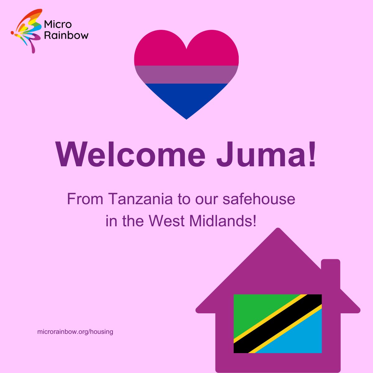 MicroRainbow's tweet photo. Weβve welcomed Juma, a bisexual man from Tanzania, to Micro Rainbow safe housing in the West Midlands! π³οΈβπ Now he can begin rebuilding his life in safety π
Help make more arrivals like this possible π https://t.co/IoveKYcnWT
#LGBTQI #SafeHousing #ChangingLGBTQILives https://t.co/3OBOvehGQW