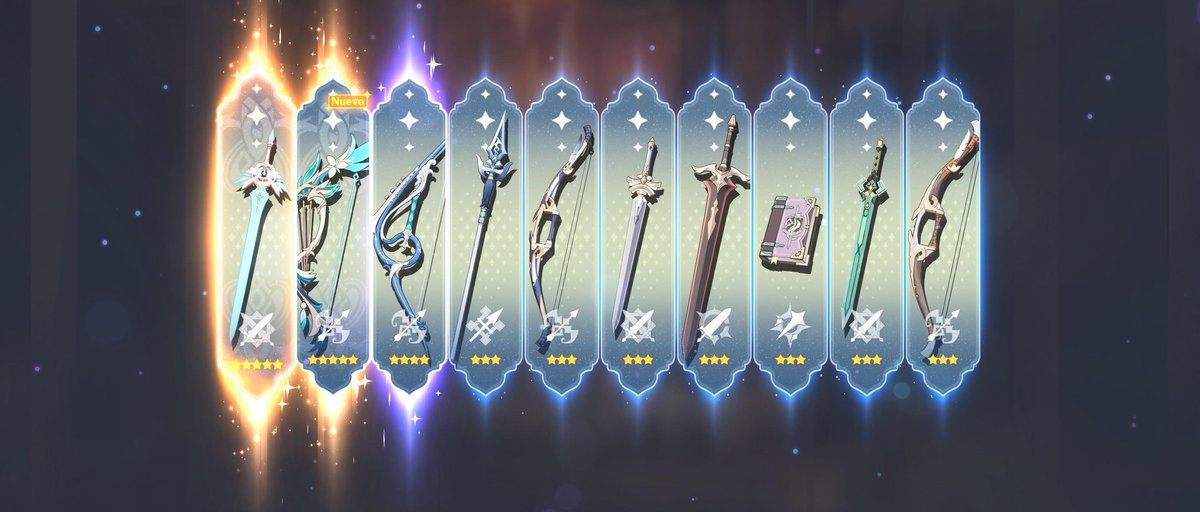 JossCript's tweet image. Llevo como 20 doble legendario en armas, ojalá me tocara más seguido en el banner de personajes