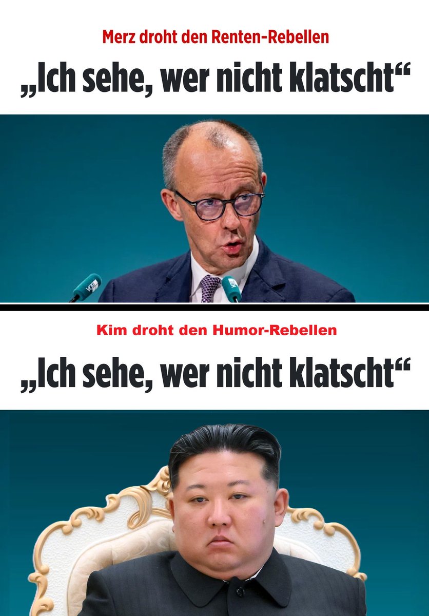 Immer ein gutes Zeichen.
