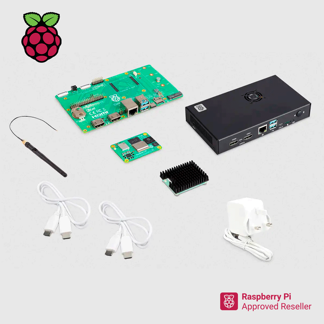 raspipc's tweet image. ¡Empieza a prototipar la próxima generación! 👇
El Raspberry Pi Compute Module 5 (CM5) Dev Kit EU ya está disponible para llevar tus proyectos embebidos al máximo rendimiento.
✅ #RaspberryPi5. ✅ Interfaz PCIe Gen 3. ✅ Ideal  Robótica y Automatización.
#CM5 #ComputeModule5