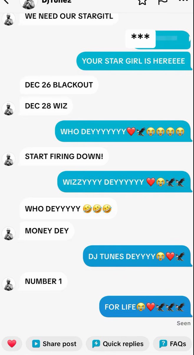 Finally I will be performing at BIG WIZ and DJ TUNEZ show on Dec 26 and 28. 
Thank you <a href="/DJ_TUNEZ/">DJ TUNEZ</a> and Wizkid fc for making it happening.
Dem go too cry 🤣