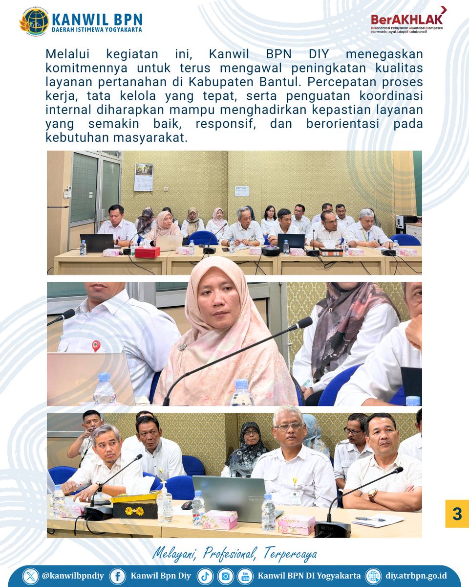 kanwilbpndiy's tweet image. Halo #SobATRBPN DIY,
KANWIL BPN DIY KAWAL OPTIMALISASI DAN PERCEPATAN LAYANAN PERTANAHAN DI KANTOR PERTANAHAN BANTUL

#MelayaniProfesionalTerpercaya

Selengkapnya di instagram.com/p/DRwjoDaiZzP/…
