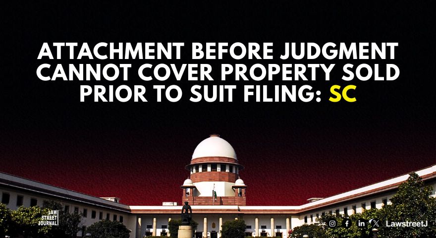 LawstreetJ's tweet image. #SupremeCourt holds that property transferred before a suit cannot be attached under Order 38 Rule 5; fraud allegations must be pursued separately under Section 53 TP Act.

Read full article here      
shorturl.at/tDiih

@isaketsourav  #CPC #TransferOfPropertyAct…