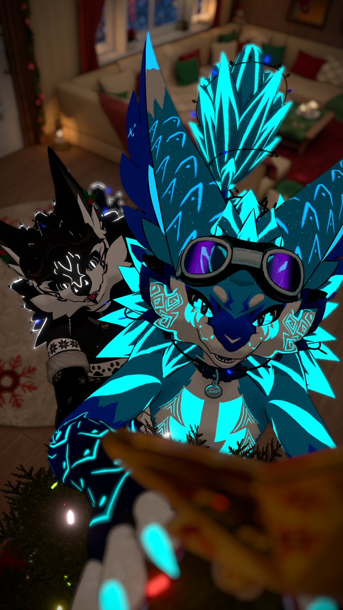 Cyclemex_'s tweet photo. Short Friends come in handy for the holiday season
-
-
#VRChat #VRChatPhotography #Furry https://t.co/u40jSISG2n