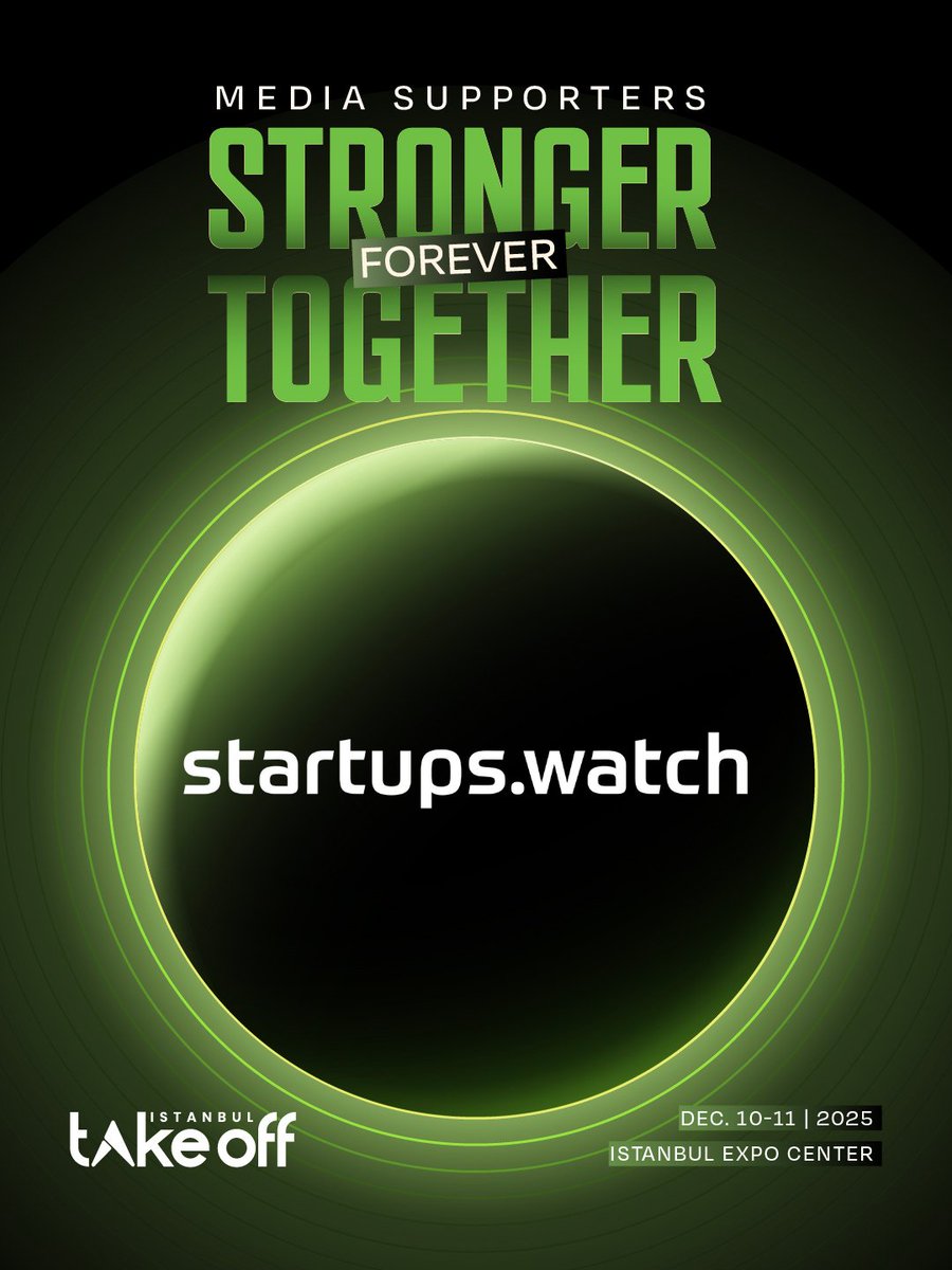 Medya destekçisi olduğumuz Take Off İstanbul 2025 için geri sayım başladı!
Tüm girişim ve yatırım ekosistemini bekliyoruz.
takeoffistanbul.com/en/contact/for…
<a href="/takeoffistanbul/">Take Off Istanbul</a>