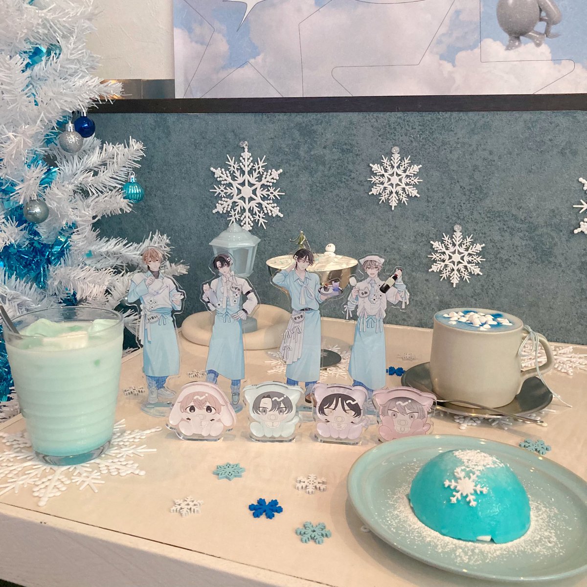 ｡*❅┈┈┈┈┈┈┈┈┈┈┈┈┈┈┈❅*｡

                   #猫っ毛と悪癖
         #スパイシーミルクキャンディ

｡*❅┈┈┈┈┈┈┈┈┈┈┈┈┈┈┈❅*｡

早速お友達と新グッズ併せしてきました🩵 
♡型アクコがとっても可愛くて最高です🫶🏻
作品のお話もたくさんして楽しかったです✨️