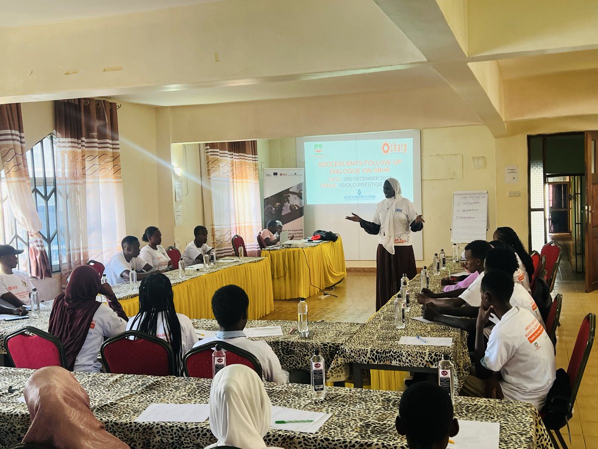 NOFMA2's tweet image. Today we’re engaging Gen Z in an open dialogue on SRHR—creating safe spaces for questions, learning, and youth-led solutions. supported by @ProjectSHARP 
#HealthyAdolescents