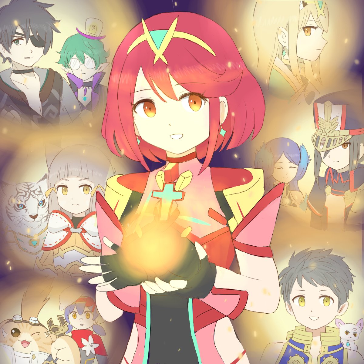 遅くなってしまいましたが ゼノブレイド2 　
 8周年おめでとうございます