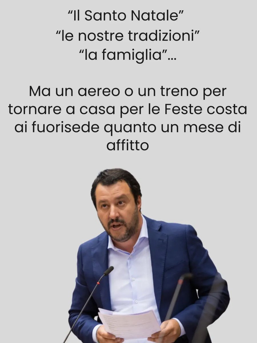 Perché la tradizione vuole che il fuori sede usi l'intercity notte e impieghi una ventina di ore per fare 800km🤷