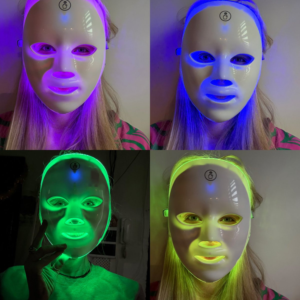 Я фантка всякой такой хрени, давно смотрела на эту маску, заказала на озоне и это как минимум смешно, особенно в темноте🤣 
Образ на Хэллоуин готов, да вообще на любую костюмированную вечеринку😁