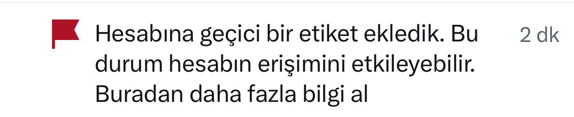 Kimin kuyruğuna bastım acaba? hesabın etkileşimini düşürmek için yırtınıyorlar. Etiketin kaldırılması için desteğinize ihtiyacım var🙏🏻